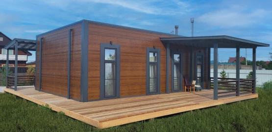 КАРКАСНЫЙ ДОМ ДЛЯ КРУГЛОГОДИЧНОГО ПРОЖИВАНИЯ DOORHAN | Заказать под ключ