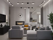 Интерьер Быстровозводимый дом LIGHT 414  БЕЛЫЙ